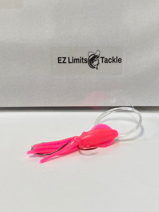 Coho Fluke Rig (Pink Glow)